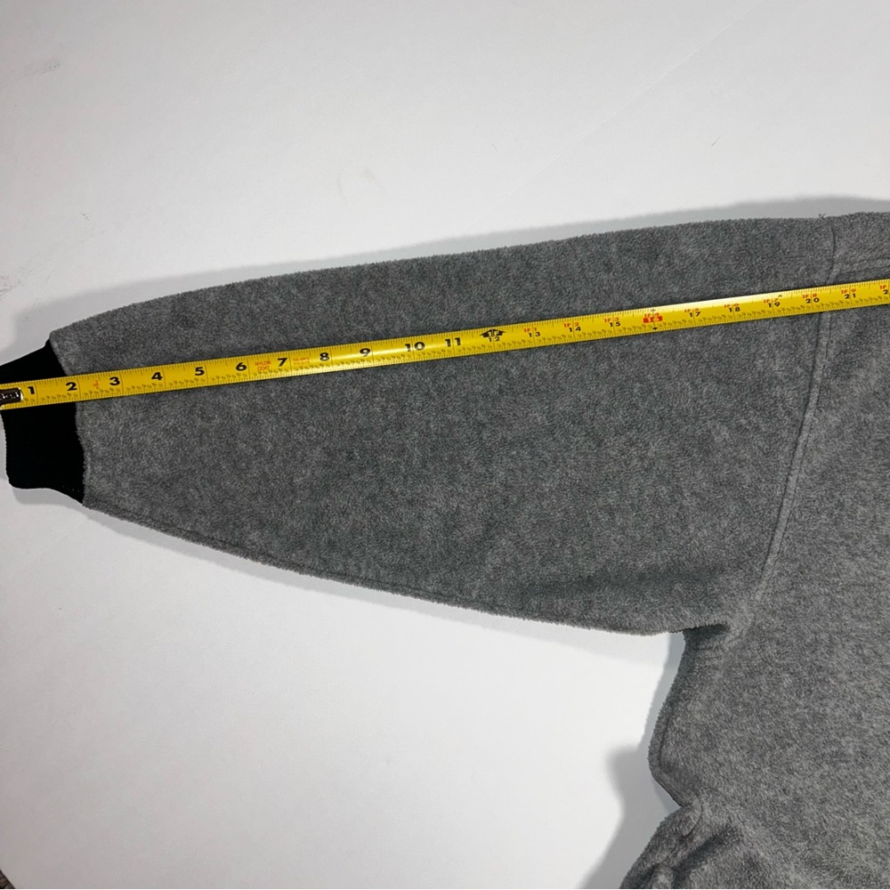 Mickey inc Walt Disney World Men’s Sweater Size Medium Gray 1/4 Zip - Picture 8 of 14